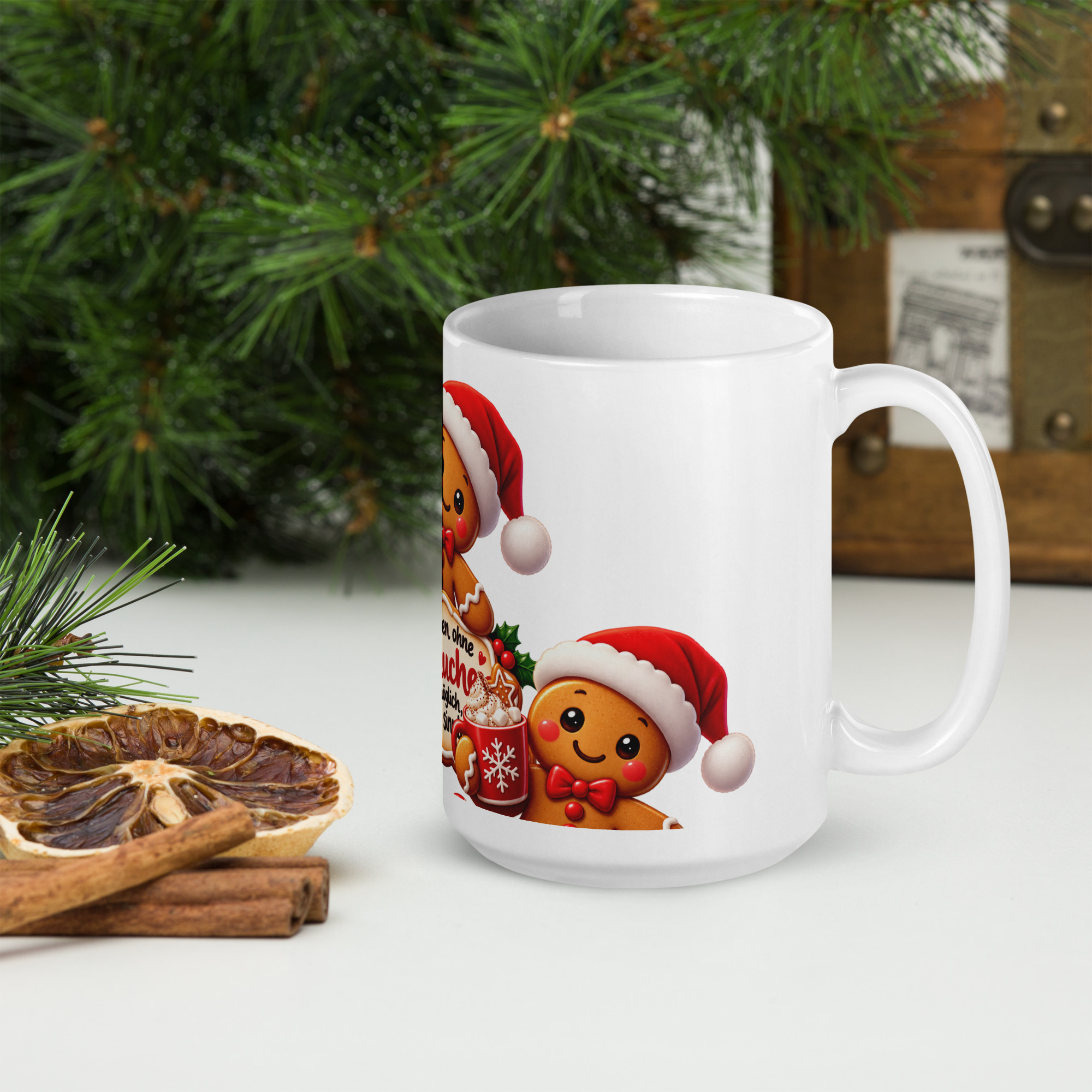 Tasse " Ein Leben ohne Lebkuchen ist möglich, aber sinnlos" 6 Tasse " Ein Leben ohne Lebkuchen ist möglich, aber sinnlos" – Bild 6
