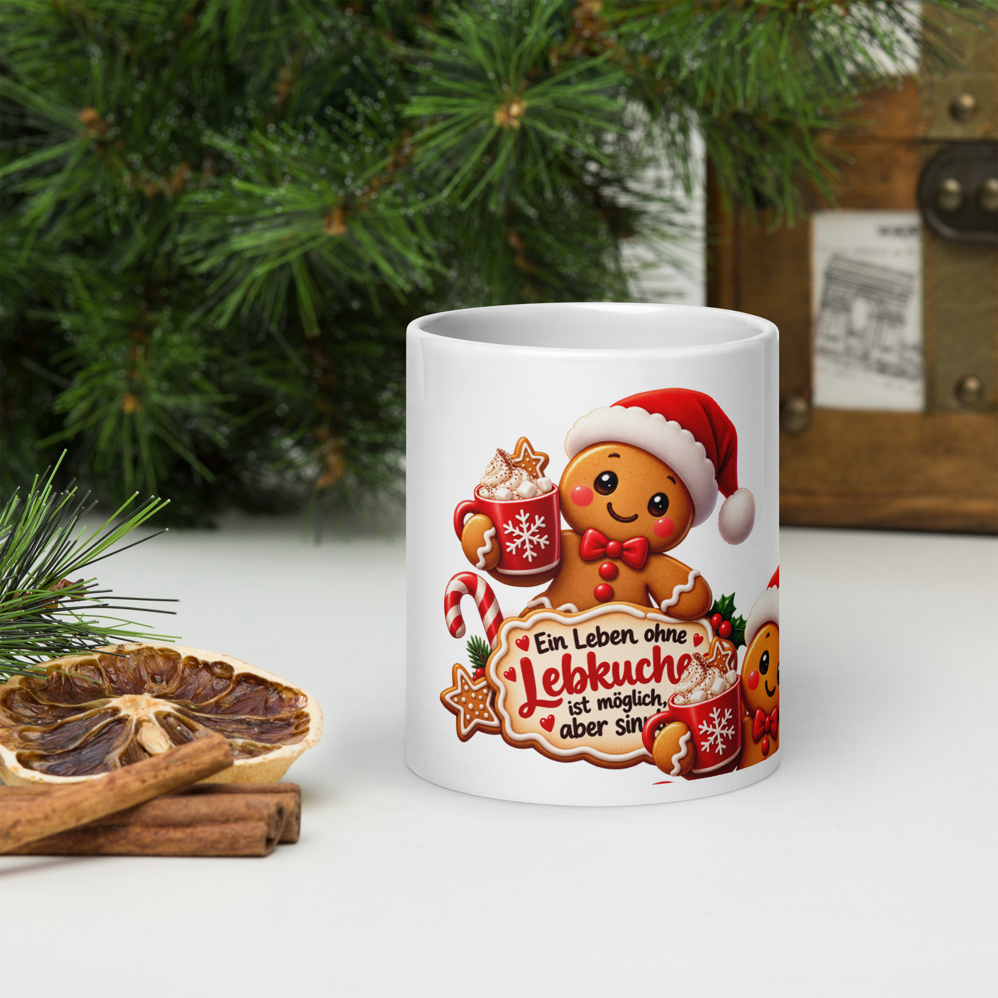 Tasse " Ein Leben ohne Lebkuchen ist möglich, aber sinnlos" 9 Tasse " Ein Leben ohne Lebkuchen ist möglich, aber sinnlos" – Bild 9